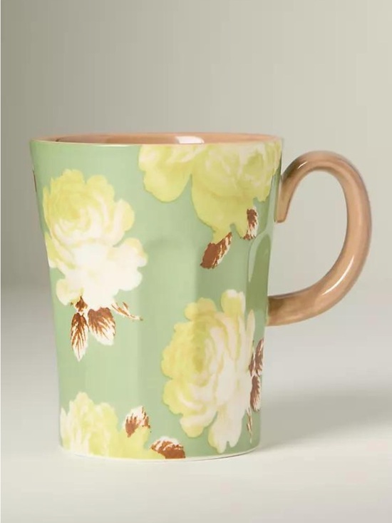 Anthropologie Other - Anthropologie Maeve Chintzware Stoneware Mug
